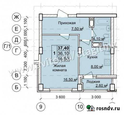1-комнатная квартира, 38 м², 3/5 эт. на продажу в Туймазах Туймазы - изображение 1