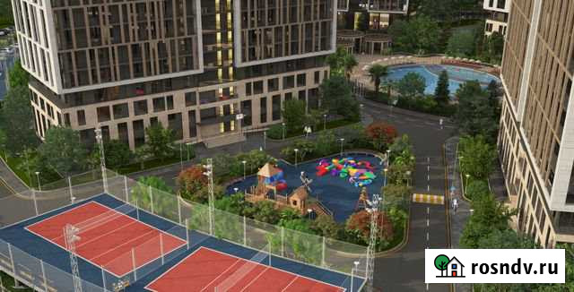 Своб. планировка, 30 кв.м., 12/20 эт. Сочи - изображение 1