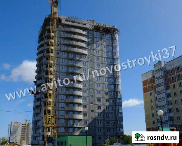 2-комнатная квартира, 58 м², 5/17 эт. на продажу в Иваново Иваново - изображение 1