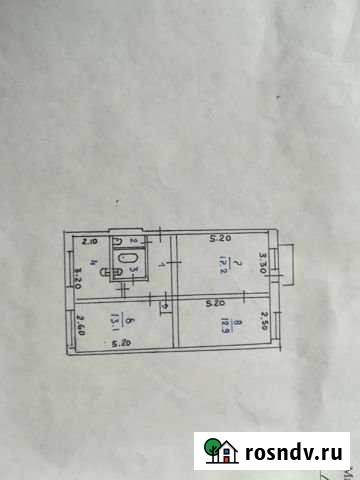 3-комнатная квартира, 58 м², 3/5 эт. на продажу в Бердске Бердск - изображение 1