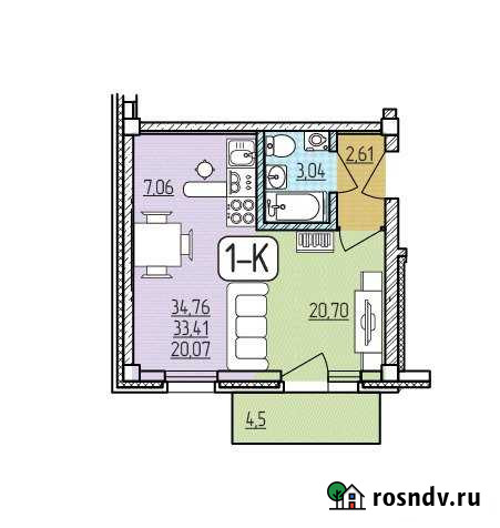 1-комнатная квартира, 34 м², 1/9 эт. на продажу в Улан-Удэ Улан-Удэ - изображение 1