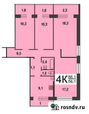 4-комнатная квартира, 86 м², 3/9 эт. на продажу в Нижнем Новгороде Нижний Новгород