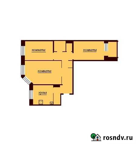 3-комнатная квартира, 68 м², 3/10 эт. на продажу в Надыме Надым - изображение 1