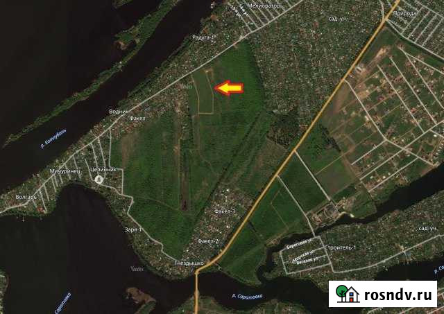 Участок СНТ, ДНП 10 сот. на продажу в Энгельсе Энгельс - изображение 1