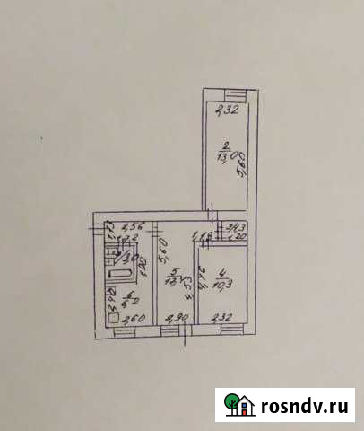 Комната 27 м² в 3-ком. кв., 4/5 эт. на продажу в Семилуках Семилуки - изображение 1
