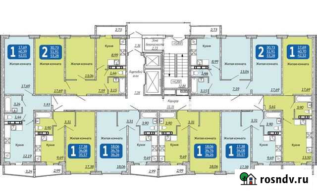 1-комнатная квартира, 36 м², 10/16 эт. на продажу в Чебоксарах Чебоксары - изображение 1