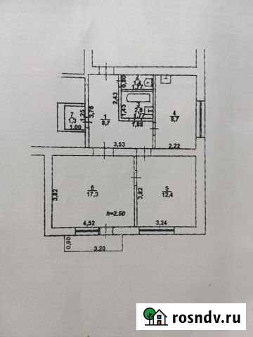 2-комнатная квартира, 52 м², 4/4 эт. на продажу в Мостовском Мостовской - изображение 1