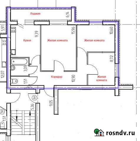 3-комнатная квартира, 63 м², 4/5 эт. на продажу в Белебее Белебей - изображение 1