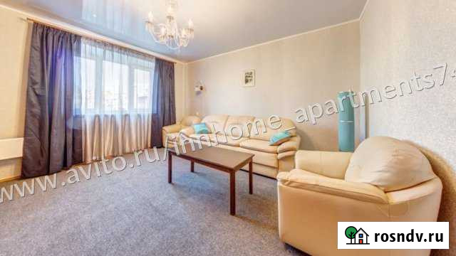 4-комнатная квартира, 100 м², 5/9 эт. в аренду посуточно в Челябинске Челябинск - изображение 1