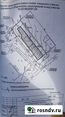 Участок ИЖС 8 сот. на продажу в Боровичах Боровичи - изображение 1