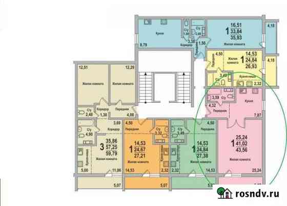 1-комнатная квартира, 43 м², 10/10 эт. на продажу в Рощино Челябинской области Рощино