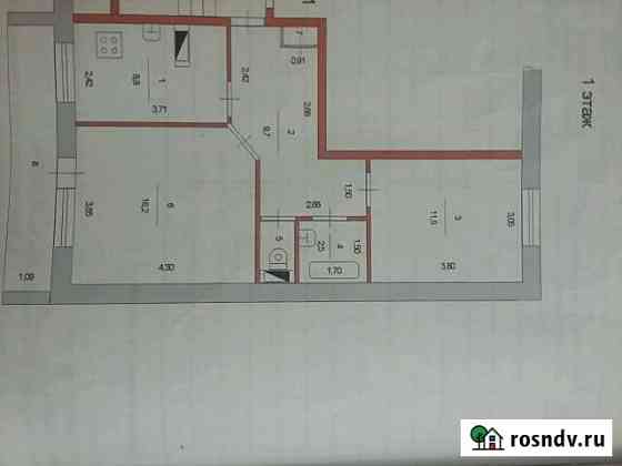 2-комнатная квартира, 50 м², 1/3 эт. на продажу в Красногорском Челябинской области Красногорский