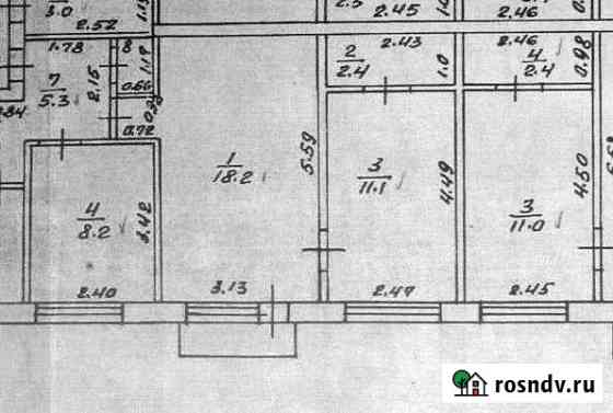 3-комнатная квартира, 55 м², 4/5 эт. на продажу в Зеленогорске Зеленогорск