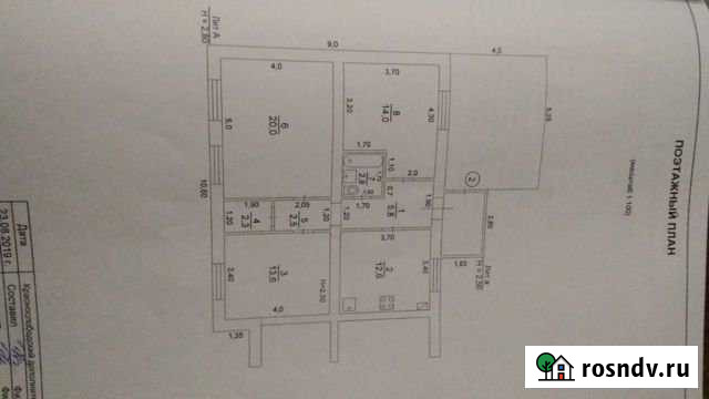 Дом 80 м² на участке 5 сот. на продажу в Краснослободске Республики Мордовия Краснослободск - изображение 1