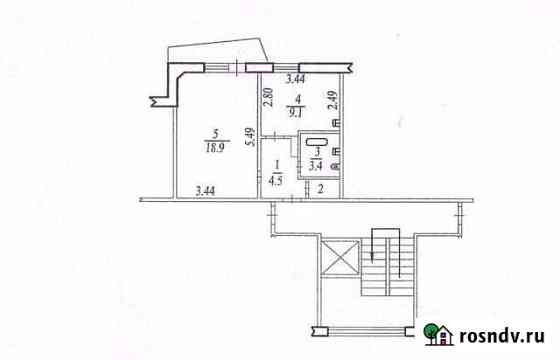1-комнатная квартира, 37 м², 5/9 эт. на продажу в Кольцово Кольцово