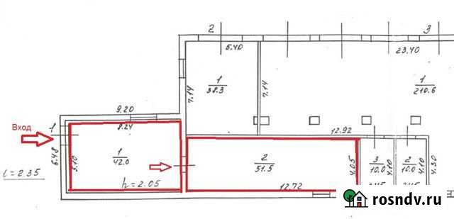 Производственное помещение, 93.5 кв.м. Череповец - изображение 1