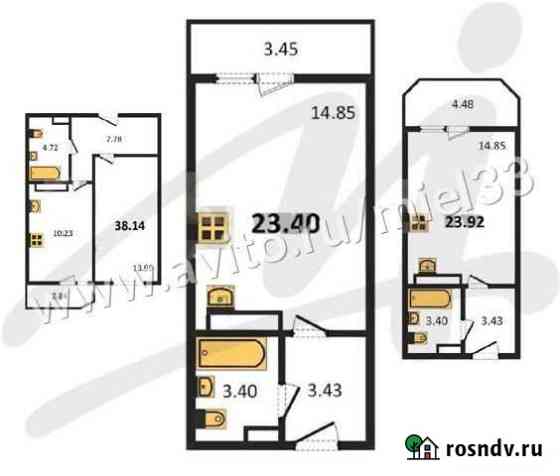 Квартира-студия, 23 м², 3/17 эт. на продажу во Владимире Владимир