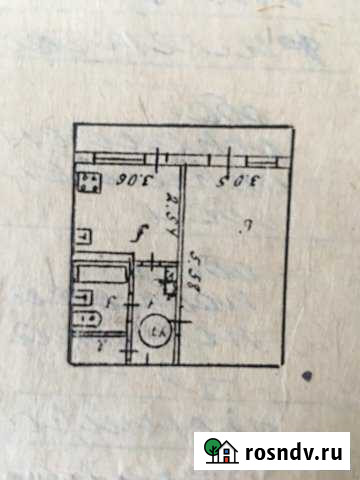 1-комнатная квартира, 33 м², 1/5 эт. на продажу в Андреево Андреево - изображение 1
