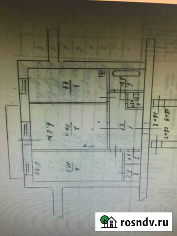 2-комнатная квартира, 50 м², 3/3 эт. на продажу в Атяшево Атяшево - изображение 1