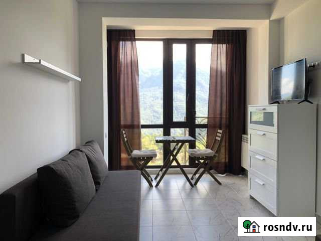 Квартира-студия, 20 м², 4/5 эт. в аренду на длительный срок в Красной Поляне Краснодарского края Красная Поляна - изображение 1