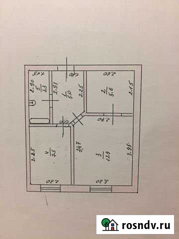 1-комнатная квартира, 34 м², 2/2 эт. на продажу в Орловском Орловский - изображение 1