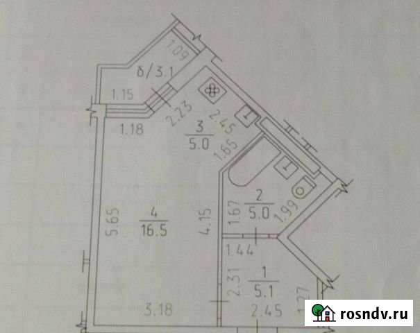 Квартира-студия, 30 м², 5/17 эт. на продажу в Ижевске Ижевск - изображение 1