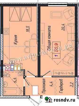 1-комнатная квартира, 50 м², 7/7 эт. на продажу в Геленджике Геленджик