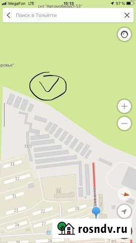 Участок СНТ, ДНП 8 сот. на продажу в Жигулевске Жигулевск - изображение 1