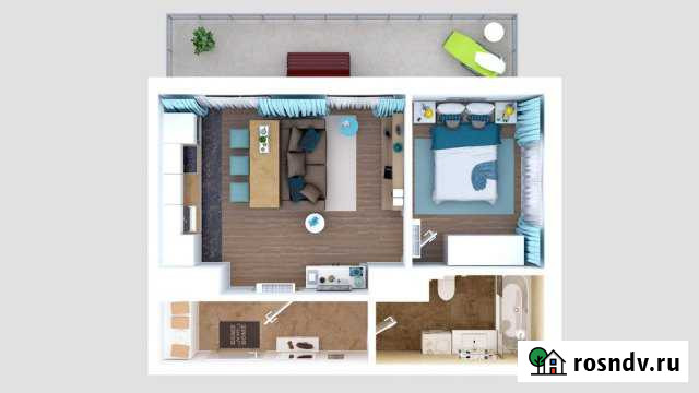 2-комнатная квартира, 44 м², 6/7 эт. на продажу в Анапе Анапа - изображение 1