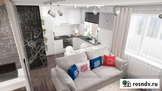 1-комнатная квартира, 29 м², 17/17 эт. на продажу в Иваново Иваново - изображение 1
