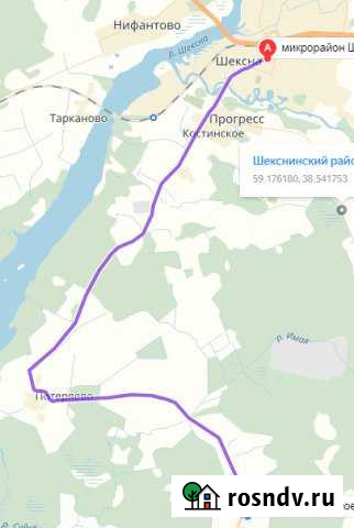 Участок ИЖС 35 сот. на продажу в Шексне Шексна - изображение 1