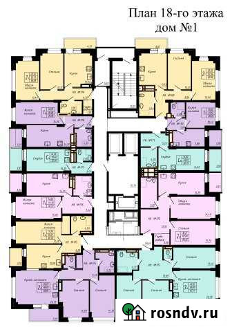 Квартира-студия, 26 м², 19/24 эт. на продажу в Ростове-на-Дону Ростов-на-Дону - изображение 1
