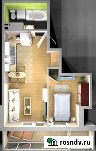 2-комнатная квартира, 45 м², 14/24 эт. на продажу в Батайске Батайск - изображение 1