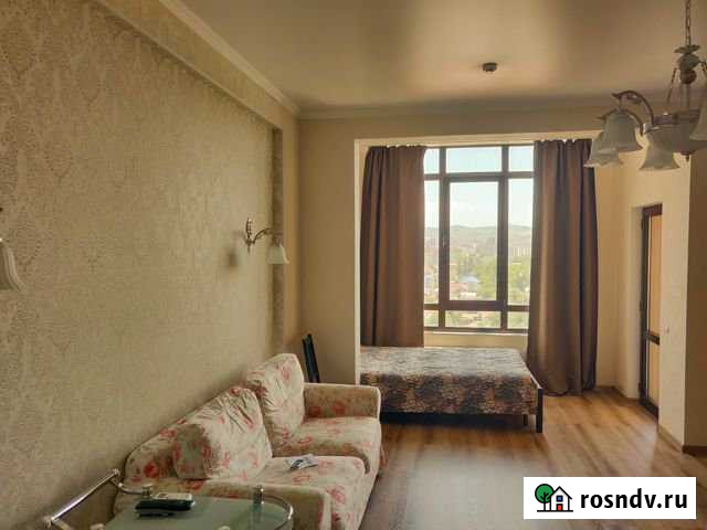 Квартира-студия, 38 м², 12/16 эт. в аренду на длительный срок в Анапе Анапа - изображение 1