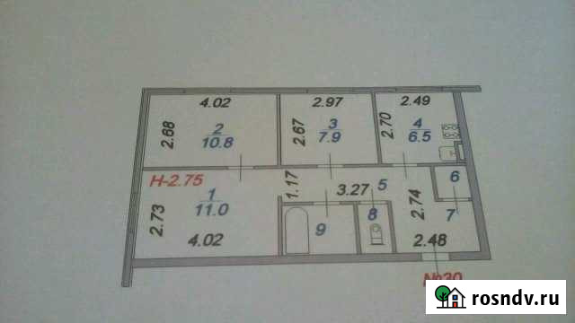 3-комнатная квартира, 51 м², 3/3 эт. на продажу в Гавриловом Посаде Гаврилов Посад - изображение 1