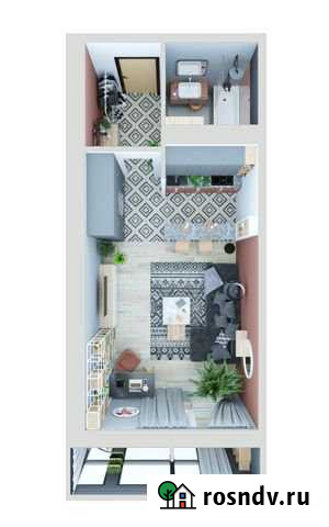 Квартира-студия, 33 м², 5/19 эт. на продажу в Перми Пермь - изображение 1