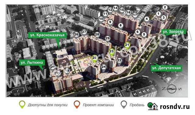 3-комнатная квартира, 79 м², 6/16 эт. на продажу в Иркутске Иркутск - изображение 1
