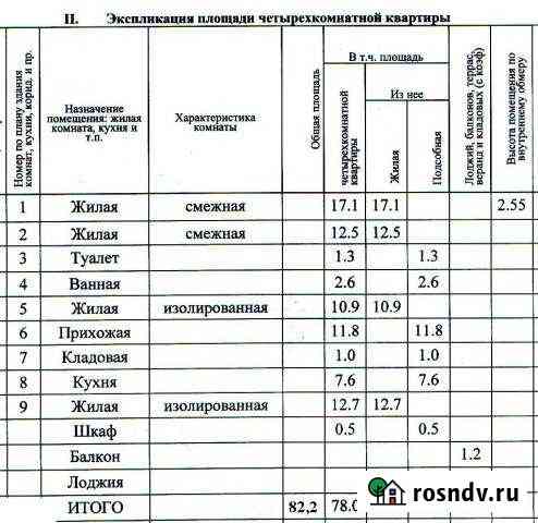 4-комнатная квартира, 83 м², 5/9 эт. на продажу в Новочебоксарске Новочебоксарск