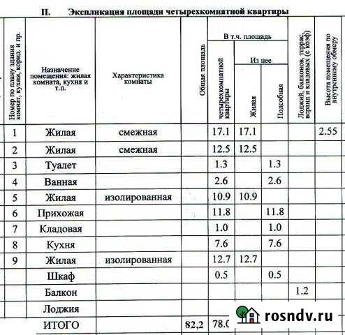 4-комнатная квартира, 83 м², 5/9 эт. на продажу в Новочебоксарске Новочебоксарск - изображение 1