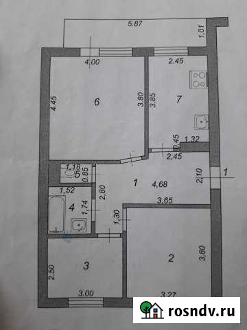 3-комнатная квартира, 61 м², 1/3 эт. на продажу в Масловой Пристани Маслова Пристань - изображение 1