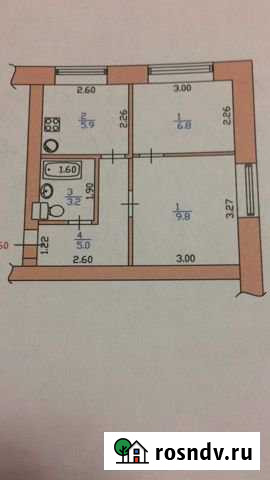1-комнатная квартира, 31 м², 4/5 эт. на продажу в Кузнецке Кузнецк - изображение 1