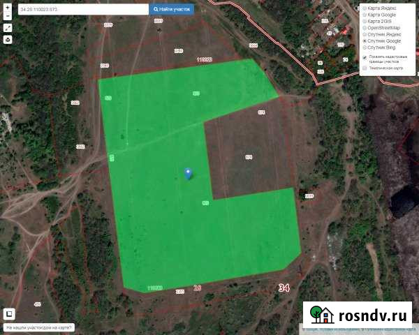 Участок СНТ, ДНП 1820 сот. на продажу в Волжском Волгоградской области Волжский - изображение 1