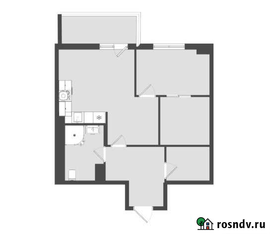 1-комнатная квартира, 46 м², 18/20 эт. на продажу в Сургуте Сургут - изображение 1