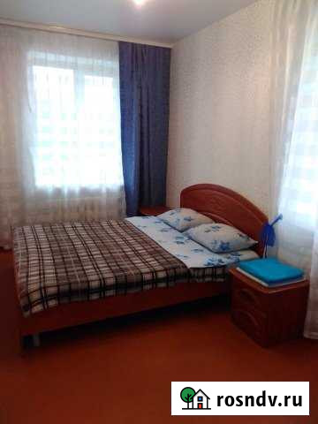 2-комнатная квартира, 54 м², 3/5 эт. в аренду посуточно в Междуреченске Кемеровской области Междуреченск - изображение 1