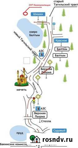 Участок СНТ, ДНП 7 сот. на продажу в Верхней Пышме Верхняя Пышма - изображение 1