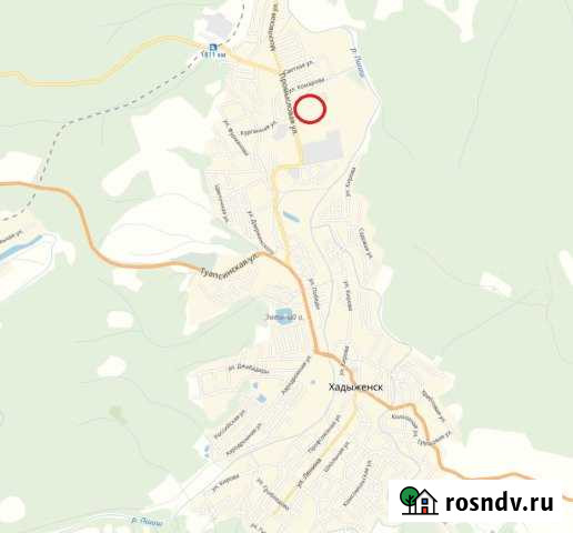 Участок ИЖС 210 сот. на продажу в Хадыженске Хадыженск - изображение 1