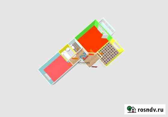 2-комнатная квартира, 48 м², 2/4 эт. на продажу в Елизово Елизово