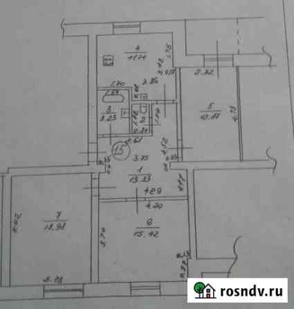 3-комнатная квартира, 76 м², 4/5 эт. на продажу в Дзержинске Дзержинск
