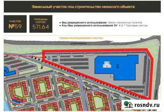 Участок промназначения 571 сот. на продажу в Костроме Кострома
