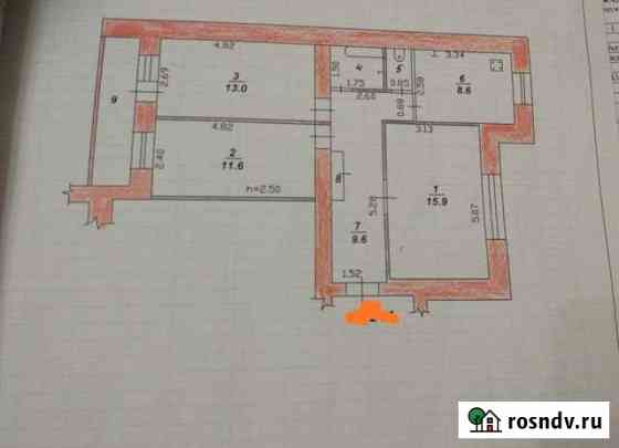 3-комнатная квартира, 65 м², 5/9 эт. на продажу в Елабуге Елабуга